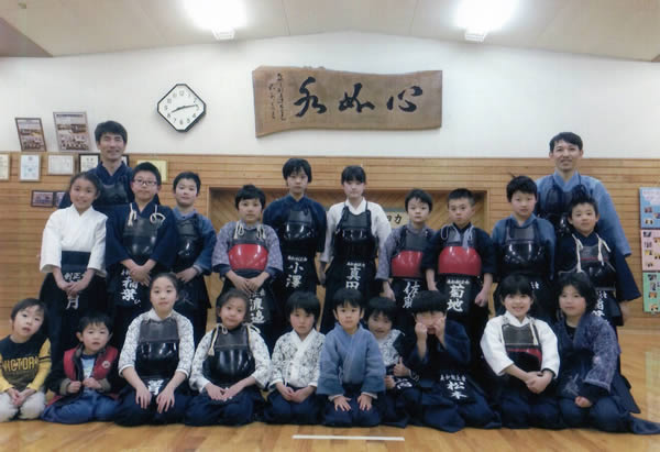少年剣道教育奨励賞を受賞して、平成25年度