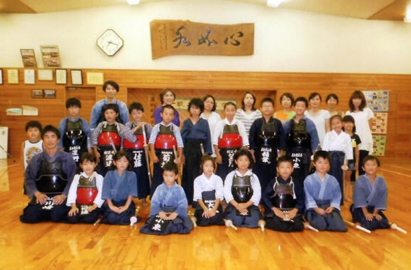 少年剣道教育奨励賞を受賞して、平成26年度
