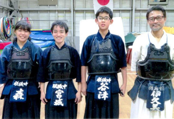 少年剣道教育奨励賞を受賞して