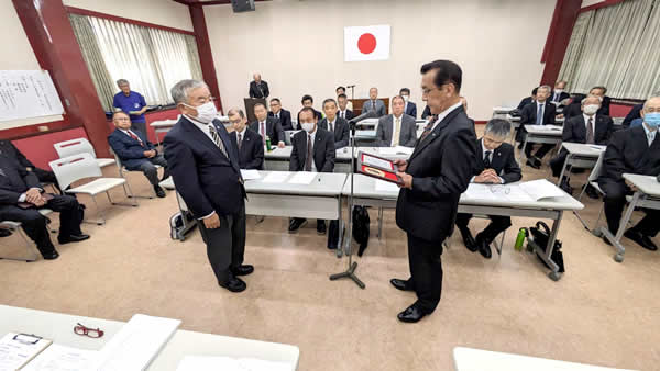 功労賞表彰