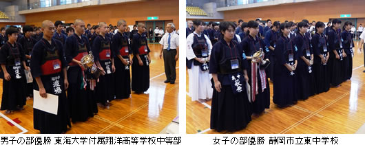 第１３回静岡市民剣道大会中学団体新人戦